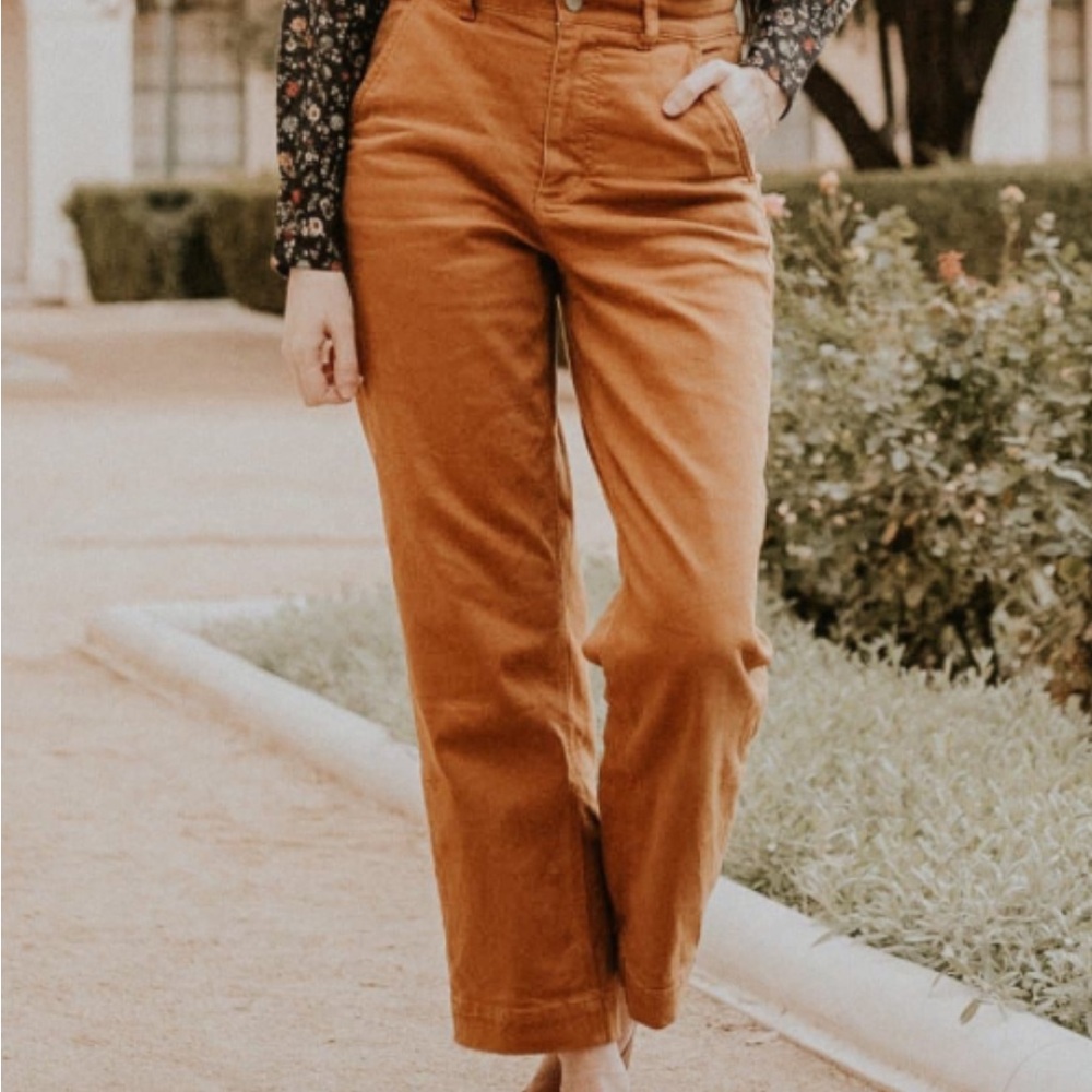 Everlane | straight leg crop size 12